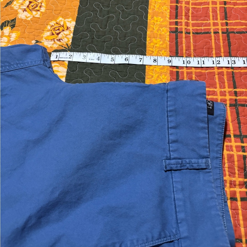 LOFT Julie Blue Shorts - Picture 9 of 14